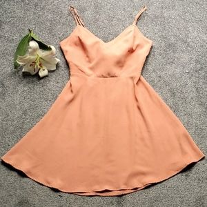 Forever 21 Sun Dress (Peach Pink)